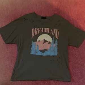 Dreamland Graphic Tee - Black